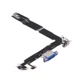 Charging Port Flex Cable Compatible For iPhone 16 Plus (Premium) (Ultramarine)