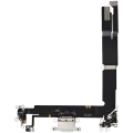 Charging Port Flex Cable Compatible For iPhone 16 Plus (Premium) (White)