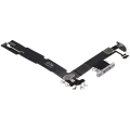 Charging Port Flex Cable Compatible For iPhone 16 Plus (Premium) (White)