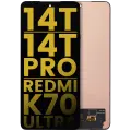 OLED Assembly Without Frame Compatible For Xiaomi 14T / 14T Pro / Redmi K70 Ultra (Refurbished) (All Colors)