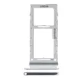 Dual Sim Card Tray Compatible For Samsung Galaxy A90 5G (A908 / 2019) (White)