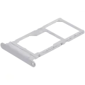 Dual Sim Card Tray Compatible For Samsung Galaxy A16 4G (A165 / 2024) (Premium) (Gray)
