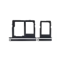 Sim Card Tray Compatible For Samsung Galaxy J8 (J810 / 2018) (Black) (2 Piece Set) 