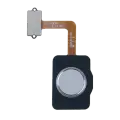 Fingerprint Reader With Flex Cable Compatible For LG Q7 Alpha / Q7 Plus (Silver)