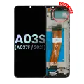 LCD Assembly With Frame Compatible For Samsung Galaxy A03s (A037F / 2021) (Dual Sim) (Type C Frame) (Service Pack) (All Colors)													