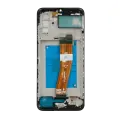 LCD Assembly With Frame Compatible For Samsung Galaxy A03s (A037F / 2021) (Dual Sim) (Type C Frame) (Service Pack) (All Colors)													