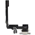 Charging Port Flex Cable Compatible For iPhone 16 Pro (Aftermarket Plus) (White Titanium)