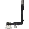 Charging Port Flex Cable Compatible For iPhone 16 Pro Max (Aftermarket Plus) (White Titanium)