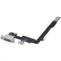 Charging Port Flex Cable Compatible For iPhone 16 Pro Max (Aftermarket Plus) (White Titanium)