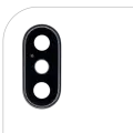 Back Camera Lens With Bracket & Bezel Compatible For iPhone XS / XS Max (Space Gray)