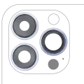 Back Camera Lens With Bracket & Bezel Compatible For iPhone 13 Pro / 13 Pro Max (Sierra Blue) (Real Sapphire / Premium)