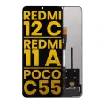 LCD Assembly Without Frame Compatible For Xiaomi Redmi 12C / Redmi 11A / Poco C55 (Refurbished) (All Colors)