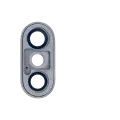 Back Camera Lens With Bracket & Bezel Compatible For iPhone XS / XS Max (Space Gray) (Real Sapphire l Premium)