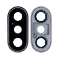 Back Camera Lens With Bracket & Bezel Compatible For iPhone XS / XS Max (Space Gray) (Real Sapphire l Premium)