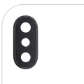 Back Camera Lens With Bracket & Bezel Compatible For iPhone X (Space Gray)