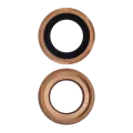 Back Camera Lens Compatible For iPhone 6 Plus / 6S Plus (Gold) (10 Pack)