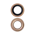 Back Camera Lens Compatible For iPhone 6 / 6S (Gold) (10 Pack) 