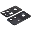 Back Camera Lens With Bracket / Bezel Compatible Fo Xiaomi 12T (2 Piece Set) (Black)