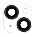 Back Camera Lens With Bracket & Bezel Compatible For iPhone 14 / 14 Plus (2 Piece Set) (Aftermarket Plus) (Midnight)