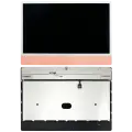 Complete LCD Display Assembly Compatible For iMac 24" M1 M3 (A2874 / A2438 / A2873 / A2439) (LG204A-215 LM235UH1 SDD1) (Used OEM Pull: Grade A) (Orange)