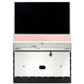 Complete LCD Display Assembly Compatible For iMac 24" M1 M3 (A2874 /A2438 / A2873/ A2439) (LG204A-215 LM235UH1 SDD1) (Used OEM Pull: Grade A) (Pink)