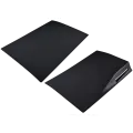 Faceplate Cover (Top & Bottom) Compatible For PlayStation 5 (1000 / 1100 / 1200) (Black)