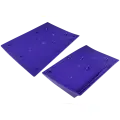 Faceplate Cover (Top & Bottom) Compatible For PlayStation 5 (1000 / 1100 / 1200) (Deep Purple Blue)