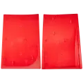 Faceplate Cover (Top & Bottom) Compatible For PlayStation 5 (1000 / 1100 / 1200) (Red)