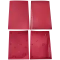 Faceplate Cover (Top & Bottom) Compatible For PlayStation 5 (1000 / 1100 / 1200) (Rose Red)