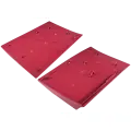 Faceplate Cover (Top & Bottom) Compatible For PlayStation 5 (1000 / 1100 / 1200) (Rose Red)