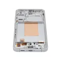 OLED Assembly With Frame Compatible For Samsung Galaxy S24 FE 5G (US & International Version) (Refurbished) (Gray)