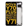 LCD Assembly With Frame Compatible ForHuawei Nova Y70 Plus / Enjoy 60 / Enjoy 70Z / Y71 (Refurbished) (All Colors)