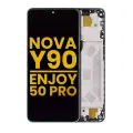 LCD Assembly With Frame Compatible For Huawei Nova Y90 / Enjoy 50 Pro (Refurbished) (Emerald Green)