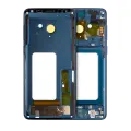 Mid-Frame Housing Compatible For Samsung Galaxy S9 Plus (With SmallParts) (Coral Blue Frame) 