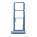 Dual Sim Card Tray Compatible For Samsung Galaxy A11 (A115 / 2020) (Blue)