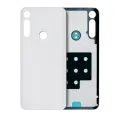 Back cover Glass Compatible For Motorola Moto G Fast (XT2045-3 / 2020) (Pearl White)