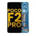 OLED Assembly With Frame Compatible For Xiaomi Poco F2 Pro (Refurbished) (Neon Blue)