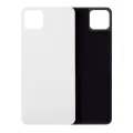 Back cover Glass Compatible For Google Pixel 4 (Clearly White)
