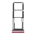 Dual Sim Card Tray Compatible For Xiaomi Redmi 8 (Ruby Red)