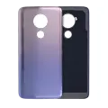 Back cover Glass Compatible For Motorola Moto G7 Power (XT1955 / 2019) (Iced Violet)
