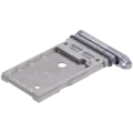 Dual Sim Card Tray Compatible For Samsung Galaxy S25 / S25 Plus (Premium) (Silver Shadow)