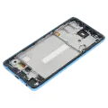 OLED Assembly With Frame Compatible For Samsung Galaxy A52 4G (A525 / 2021) / A52 5G (A526 / 2021) / A52S 5G (A528 / 2021) (6.36") (Aftermarket Plus) (Awesome Blue)