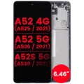 OLED Assembly With Frame Compatible For Samsung Galaxy A52 4G (A525 / 2021) / A52 5G (A526 / 2021) / A52S 5G (A528 / 2021) (6.46") (Aftermarket Plus) (Awesome Purple)