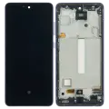 OLED Assembly With Frame Compatible For Samsung Galaxy A52 4G (A525 / 2021) / A52 5G (A526 / 2021) / A52S 5G (A528 / 2021) (6.36") (Aftermarket Plus) (Awesome Violet)