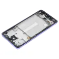 OLED Assembly With Frame Compatible For Samsung Galaxy A52 4G (A525 / 2021) / A52 5G (A526 / 2021) / A52S 5G (A528 / 2021) (6.36") (Aftermarket Plus) (Awesome Violet)