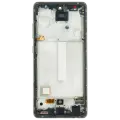 OLED Assembly With Frame Compatible For Samsung Galaxy A52 4G (A525 / 2021) / A52 5G (A526 / 2021) / A52S 5G (A528 / 2021) (6.36") (Aftermarket Plus) (Awesome White)