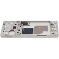 OLED Assembly With Frame Compatible For Motorola Edge Plus 5G UW (2022) / Edge 30 Pro (XT2201-1/4) (Refurbished) (Stardust White)