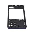 Mid-Frame Housing Compatible For T-Mobile Revvl 7 Pro (Azurite Blue)