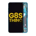 OLED Assembly With Frame Compatible For LG G8S ThinQ (Refurbished) (Mirror Green)