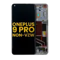 OLED Assembly With Frame Compatible For OnePlus 9 Pro (Non-Verizon 5G UW Frame) (Refurbished) (Morning Mist)